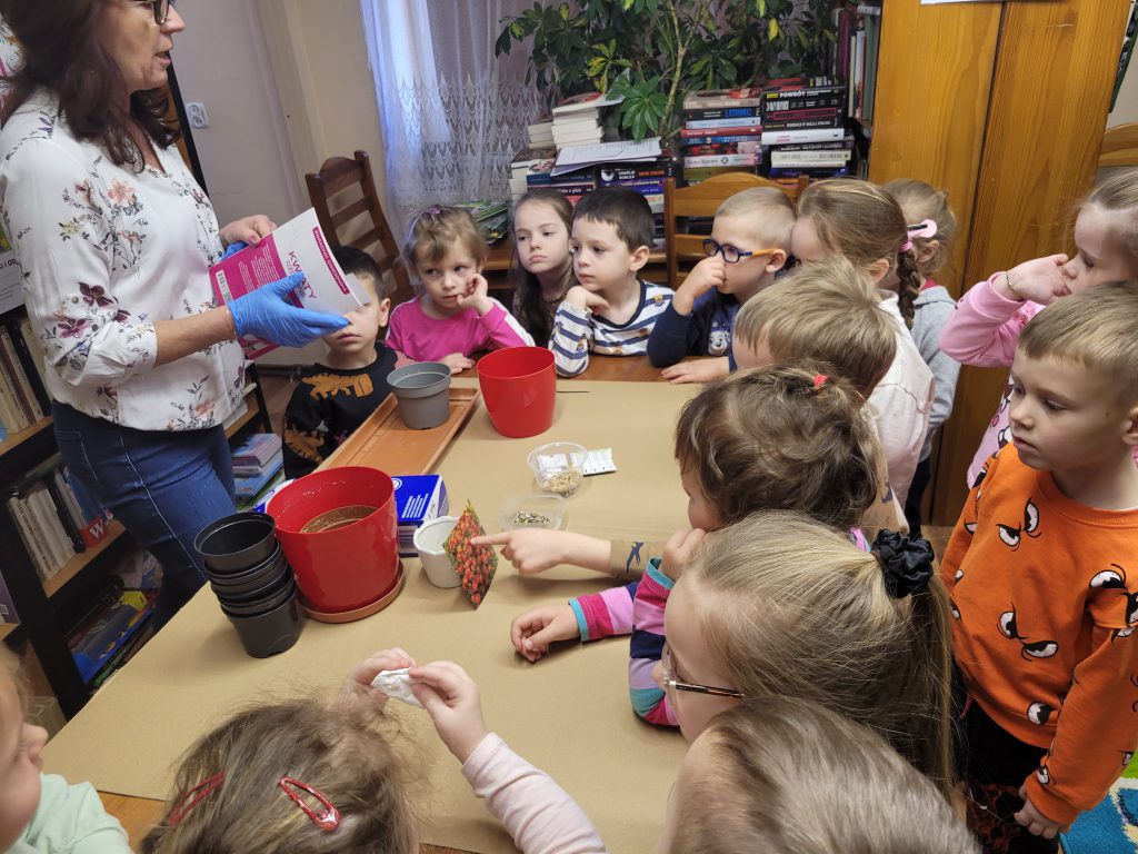 ,,Jestem EKO”- warsztaty edukacyjne dla najmłodszych  Czytelników.