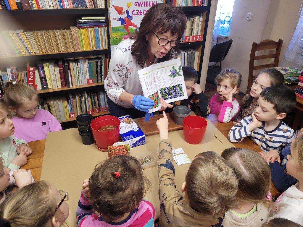 ,,Jestem EKO”- warsztaty edukacyjne dla najmłodszych  Czytelników.